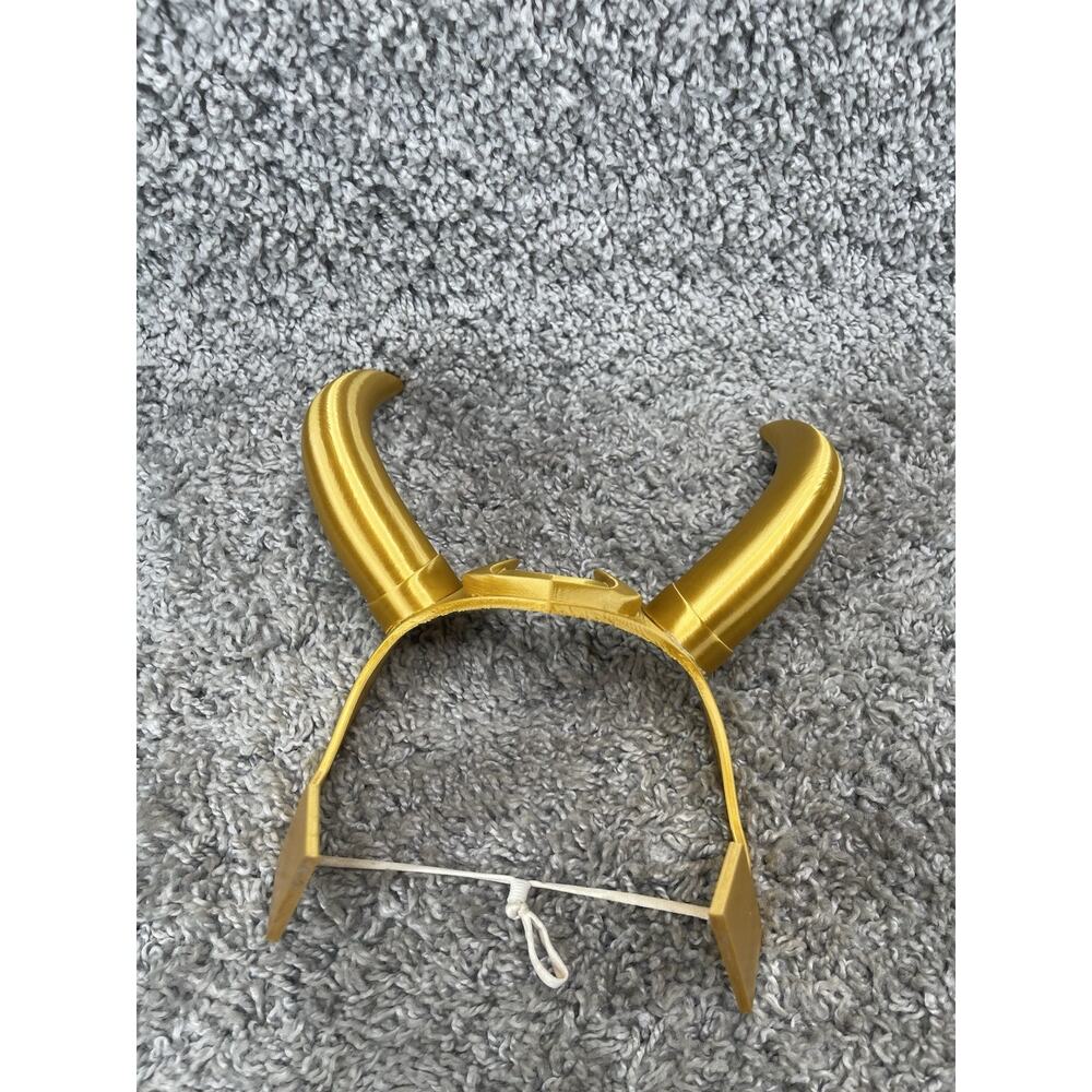 Loki Crown 3D Printed Costume Prop Perfect For Cosplay Display Gold Color - Picture 4 of 9